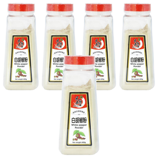 元泰碩宴 白胡椒粉, 400g, 5瓶