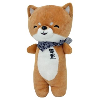 AllBeMine 歐比邁 忠柴長身版 柴犬玩偶 1080230 16吋, 淺棕色, 40cm, 1個