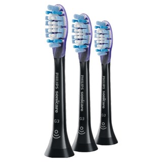 PHILIPS 飛利浦 sonicare DC Smart智能護齦刷頭3件組 黑色, HX9053/96, 1組