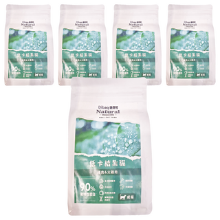 Dibaq Natural moments 自然嗑天然貓糧 低卡結紮貓配方, 雞肉 + 火雞肉, 300g, 5包