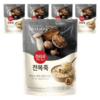 CJ Hetbahn 鮑魚粥即食包, 420g, 5包