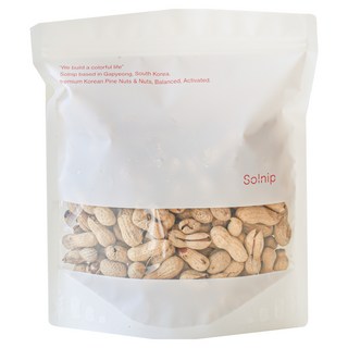 Solnip 韓國產帶殼花生, 1個, 500g