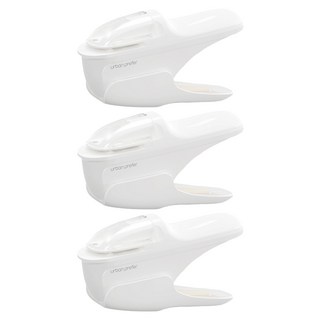 urban prefer PIN 無針釘書機 省錢環保 穩固裝訂 安全使用, 冰山白, 3個