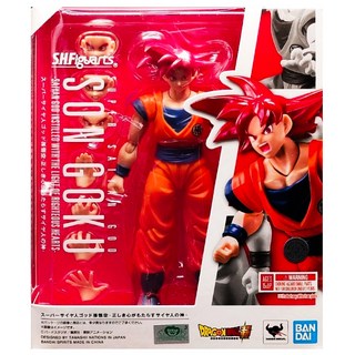 BANDAI S.H.Figuarts 超級賽亞人之神 孫悟空 可動人偶, 1盒
