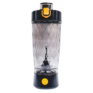 TAILI 太力 炫彩Tritan電動運動蛋白粉咖啡攪拌杯 黑色 650ml, ZH90