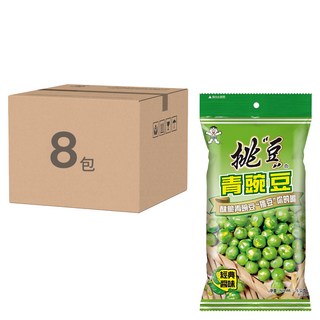 旺旺 挑豆 青豌豆 經典醬味, 35g, 8包