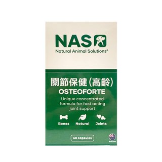 關節強效 高齡 犬貓用, 維護骨骼/關節, 60顆, 1罐