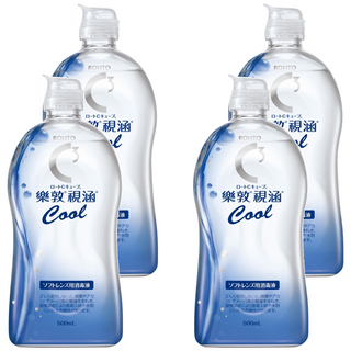 ROHTO 樂敦 視涵 清涼滋潤多效保養液, 500ml, 4瓶