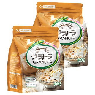 MEGA HARVEST 綜合穀麥片, 2個, 400g