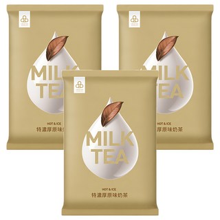 開元食品 特濃厚原味奶茶 冷熱皆宜, 1kg, 1包, 3包