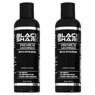 블랙샤크 프리미엄 컴파운드 흠집제거제, 2개, 200ml