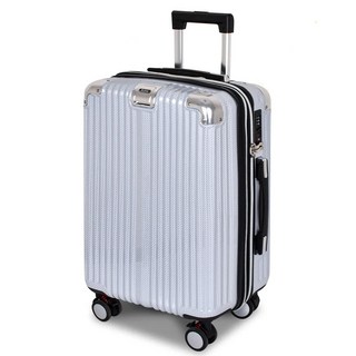 LEADMING 俐德美 時尚美學防刮編織行李箱 - 象牙白, 20吋