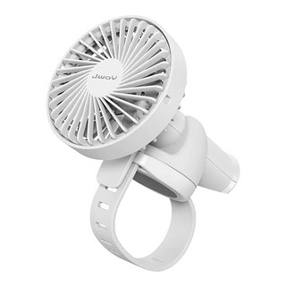 JwaY 怎麼吹都行 USB 萬用風扇, 掛繩設計 童車機車適用, JY-FN303, 白色