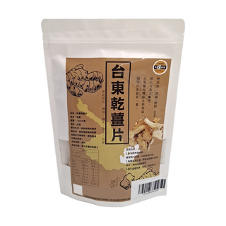 SUNFOOD 太禓食品 嚴選台東高山老薑片 無添加乾薑片, 100g, 1包
