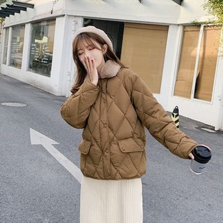 PEONIST 女款翻領絎縫夾克