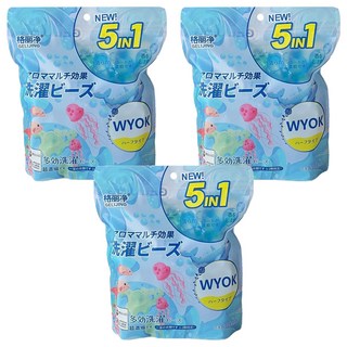 格麗淨 5合1濃縮型香氛洗衣球 海洋香, 60個裝, 3組