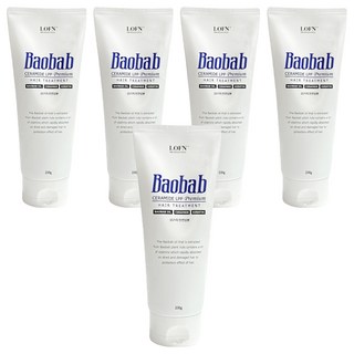 LOFN Baobab神經醯胺LPP高級護髮素, 200g, 5條