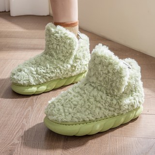 Aboutshoe 女款柔軟毛絨休閒踝靴 TSP1439