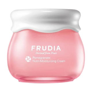 FRUDIA 石榴保濕彈潤輕乳霜 含石榴萃取物 腺苷 水果籽油 維生素E 深層保濕 賦活彈力, 55g, 1罐