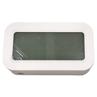 日式簡約超大螢幕感應溫度電子鐘, 帶日期顯示, 白色