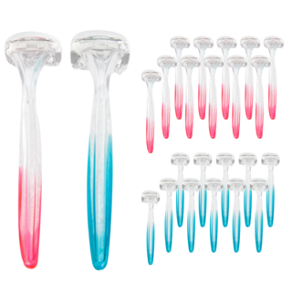 카이 비키니라인 여성용 면도기, 2개입, 12개