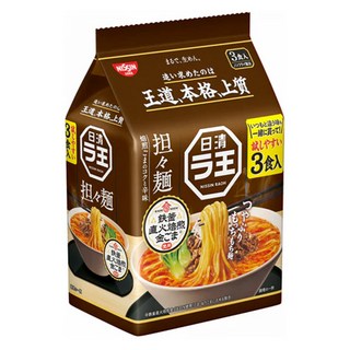 NISSIN 日清 拉王 擔擔麵風味 95g, 3包