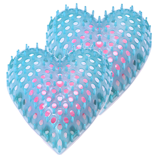 Rola 柔拉 愛心小便斗除臭錠 古靜桃 清潔除臭芳香, 40g, 2個