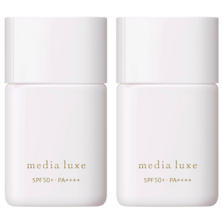 media 媚點 柔焦美顏UV妝前乳 30ml, 透亮紫, 2個