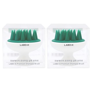 라보에이치 프리미엄 샴푸 브러쉬, 혼합색상, 2개