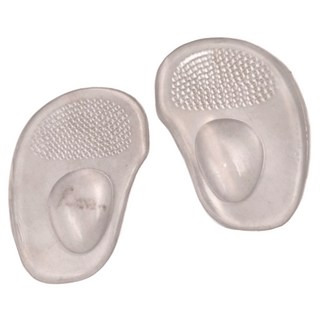 HUKUKU 福可 PU凝膠足弓緩衝墊, 10.6 x 8.6cm, 2入, 1組