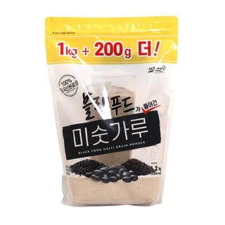 Tk Foods 黑豆麵茶粉, 1包, 1.2公斤