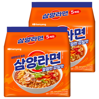 Samyang 三養 Ramen 原味湯麵 120g, 10包