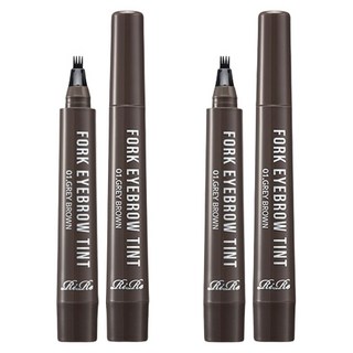 리르 포크 아이브로우 틴트 2g, 01그레이브라운, 2개