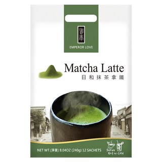 御奉 日和抹茶拿鐵 8.04OZ (240g), 20g, 12包, 1袋