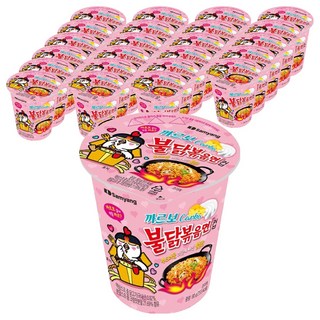불닭볶음면 까르보 컵 80g, 24개