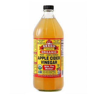 統一生機 Bragg 有機蘋果醋, 未經過濾、稀釋，保持原始風味, 946ml, 1瓶