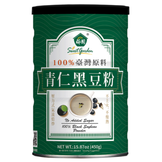 薌園 100%青仁黑豆熟粉, 450g, 1罐