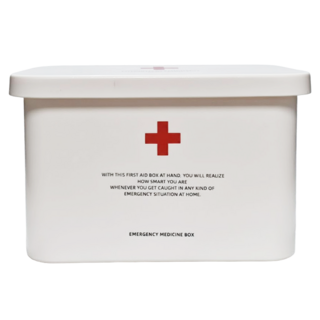 SHIMOYAMA 手提式雙層保健/急救藥箱 不含急救用品, 1個