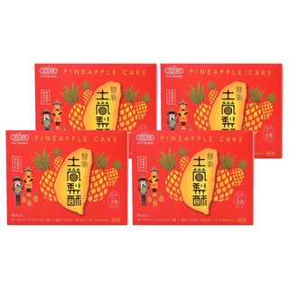 惠香 台灣造型關廟土鳳梨酥禮盒 10顆入, 350g, 4盒