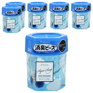 KOKUBO 小久保 芳香消臭珠 皂香, 200g, 6罐