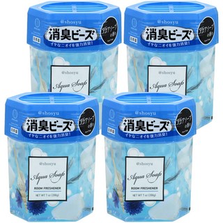 KOKUBO 小久保 芳香消臭珠, 200g, 4罐, 皂香