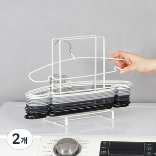 HOMENHOUSE 方形鐵製衣架整理架, 2個