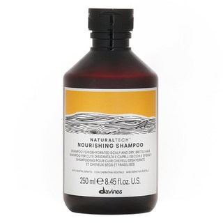 davines 達芬尼斯 NATURALTECH 自然生機滋養洗髮露 適合乾燥和脆弱髮質, 250ml, 1瓶