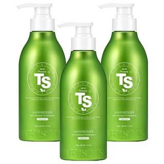 TS 뉴 프리미엄 샴푸, 500g, 3개