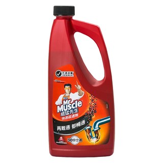 Mr Muscle 威猛先生 快速疏通劑, 960ml, 1瓶