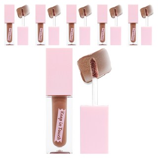 [비건뷰티] 키핀터치 젤리 립 플럼퍼 틴트, 샤이닝골드, 3.8ml, 6개