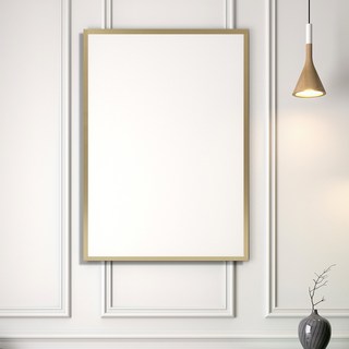 LEAD OFF 鋁製壁畫海報框框架, 橄欖, 1個