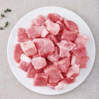 곰곰 한돈 뒷다리 찌개용 (냉장), 500g, 1개