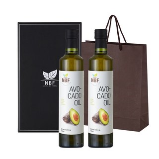 네츄라바이오푸즈 엑스트라버진 아보카도 오일 510ml 2p 선물세트