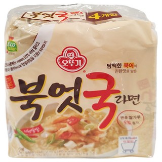 OTTOGI 不倒翁 明太魚湯拉麵, 4包
